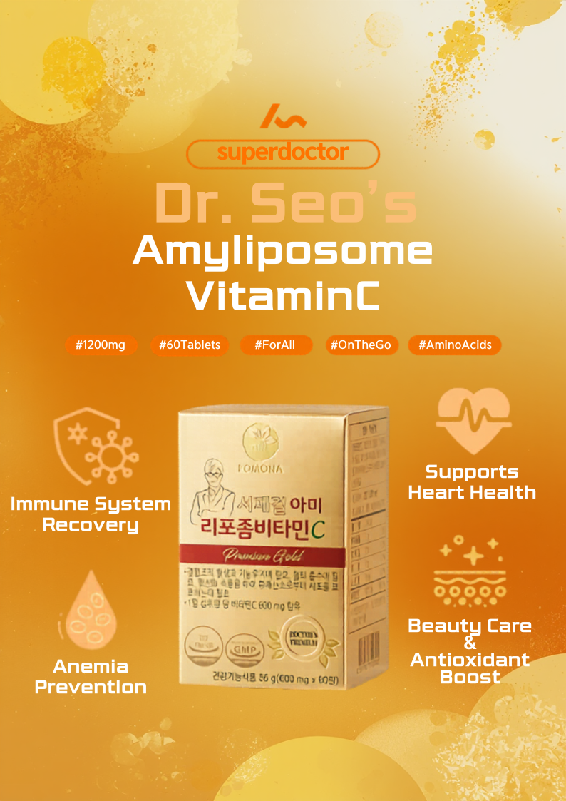 Dr. Seo’s Amyliposome Vitamin C (60 tablets / 30-day supply)